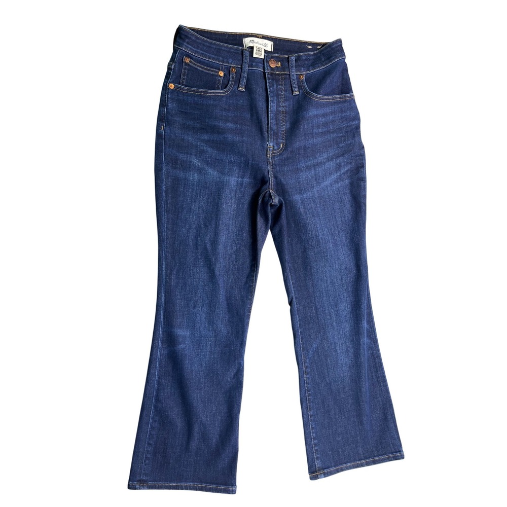 Madewell‎ Curvy Cali Demi-Boot Jeans Dark Wash Size 26